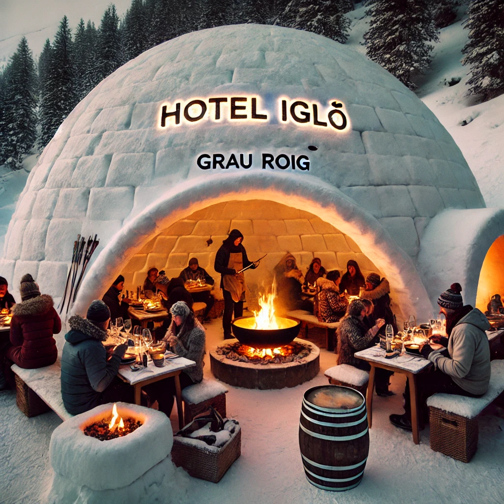hotel iglu grau roig